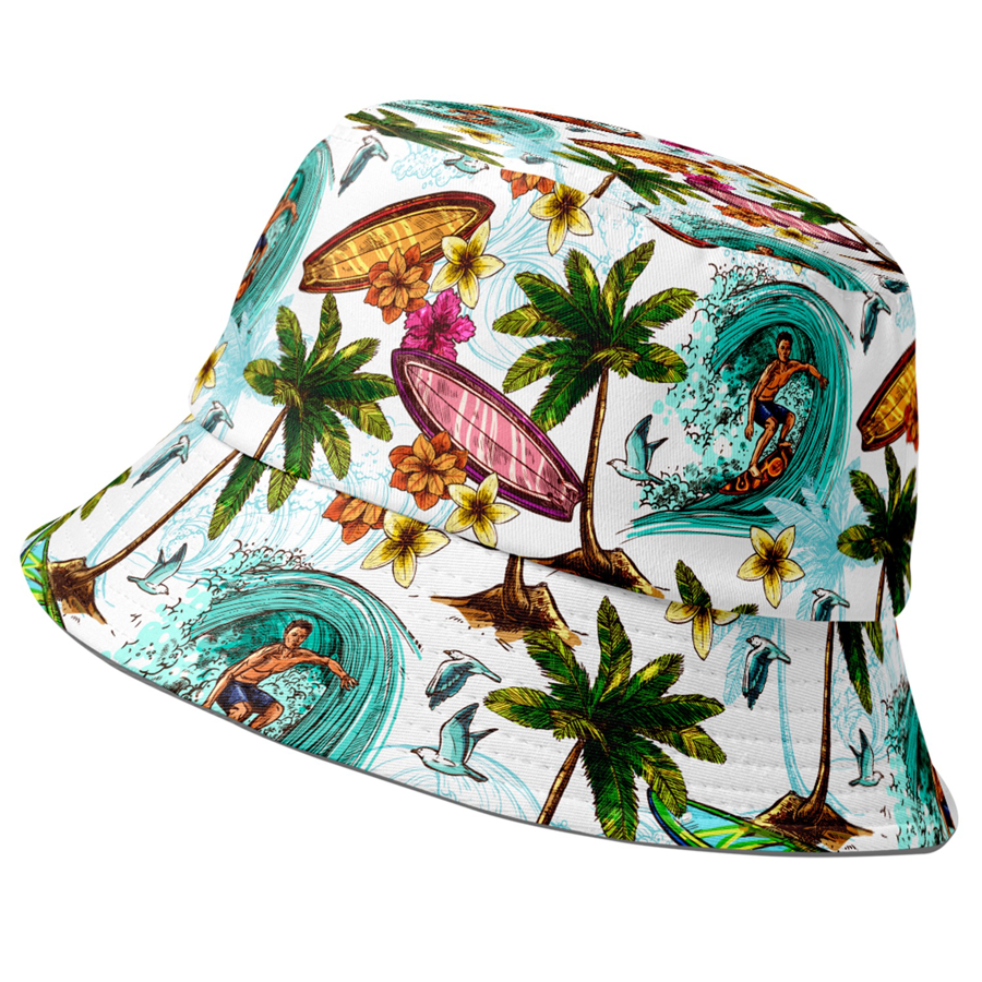 Performance Poly Sublimation Single-Sided Bucket Hat