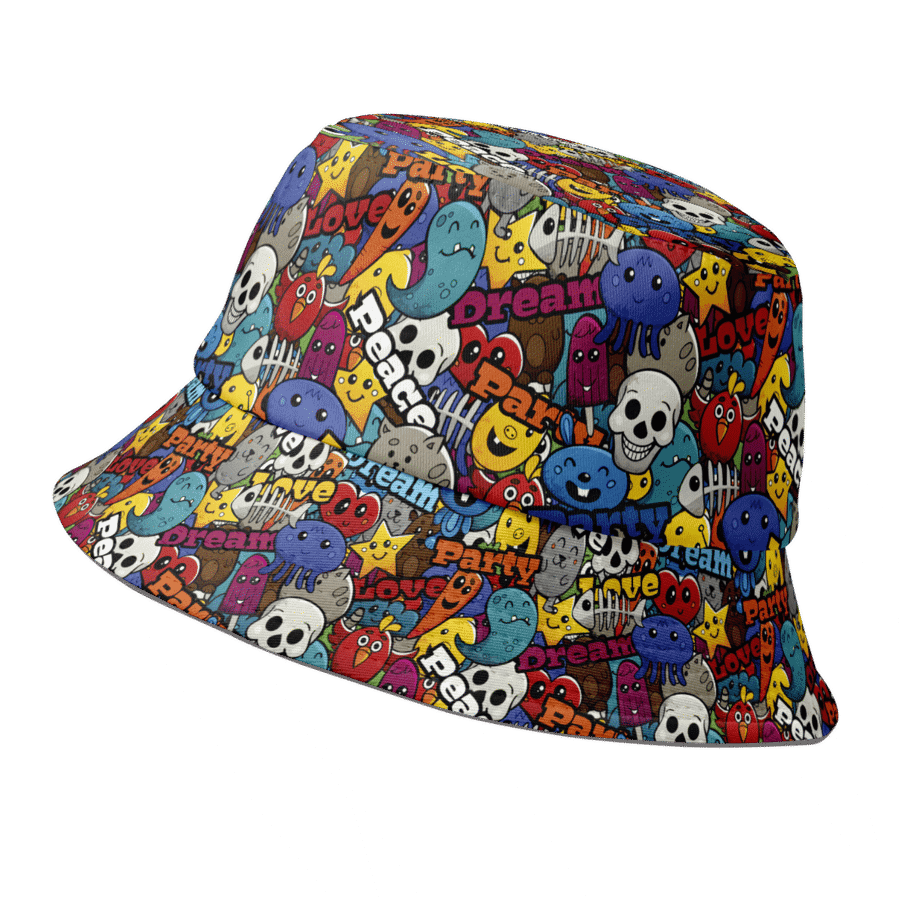 Hyper Cool Poly Sublimation Bucket Hat