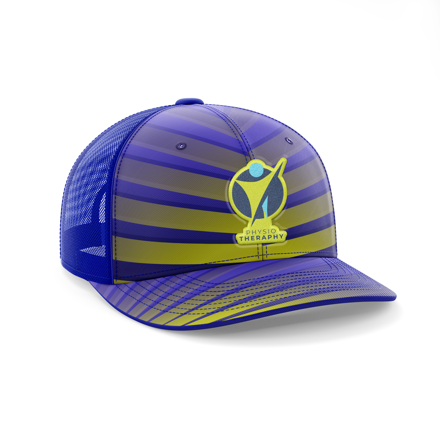 Premium Sublimation 6 Panel Mesh Back Trucker Cap -