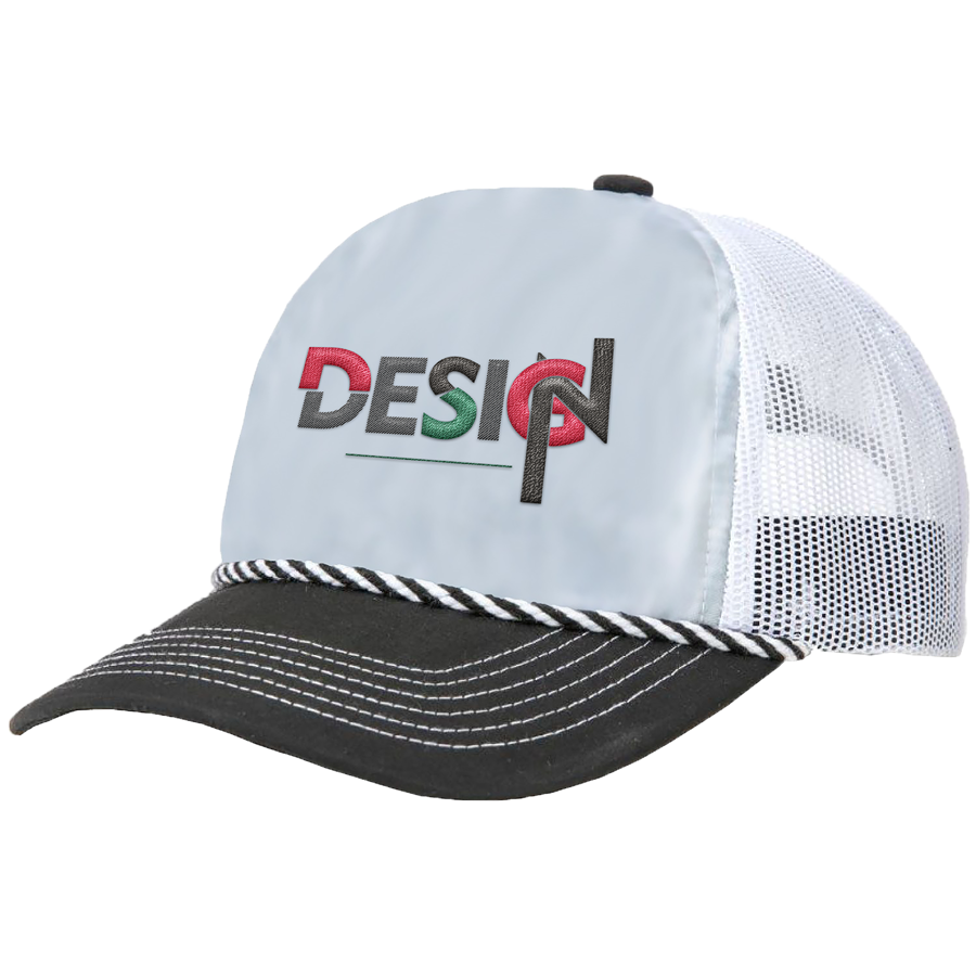 High-Density 5-Panel Peach Fabric Foam Trucker Cap