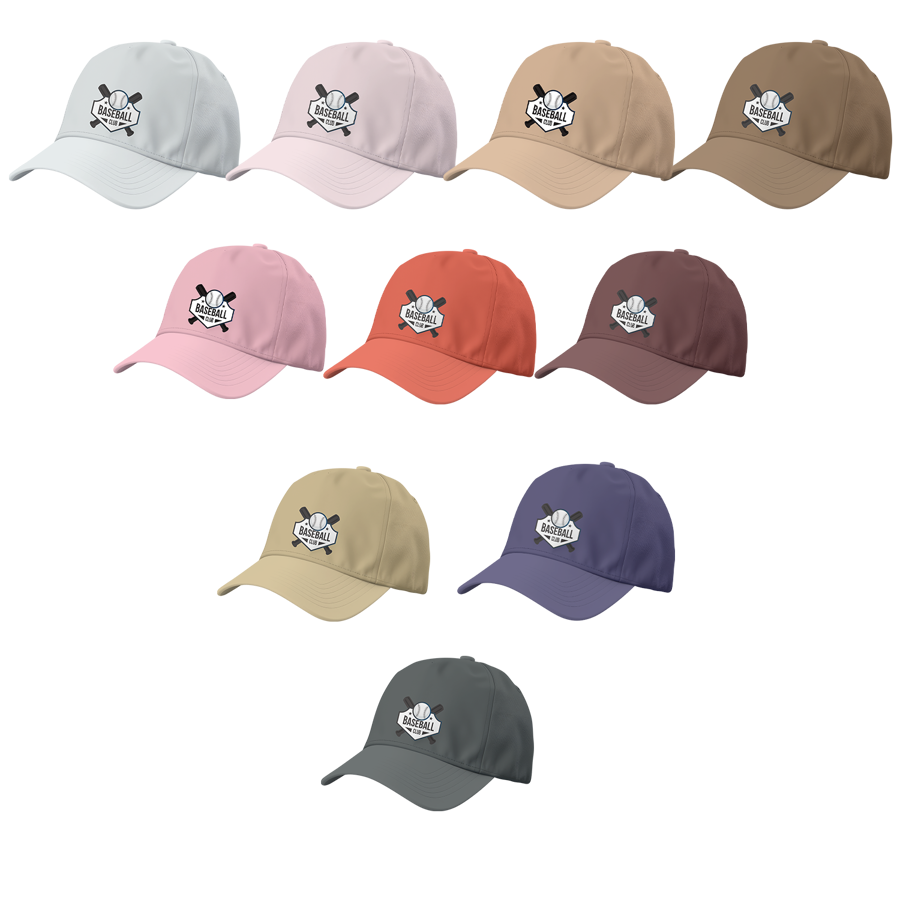 Premium Stock Organic Cotton 6-Panel Unstructured Cap w/