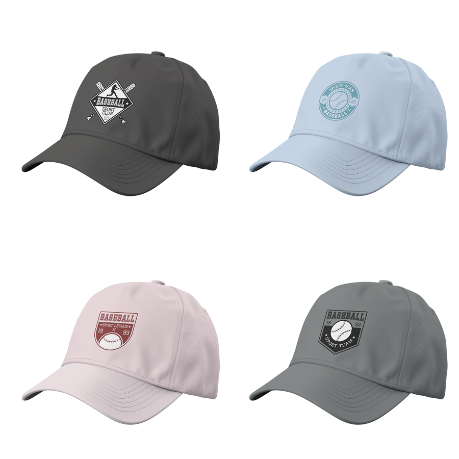 Premium Stock Cotton 6-Panel Unstructured Cap w/ Metal