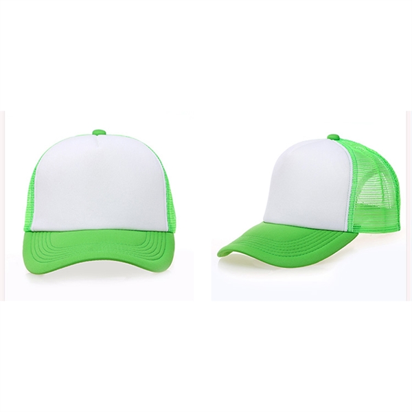 White Light Green Cap