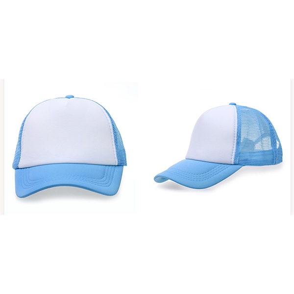 White Sky Blue Cap