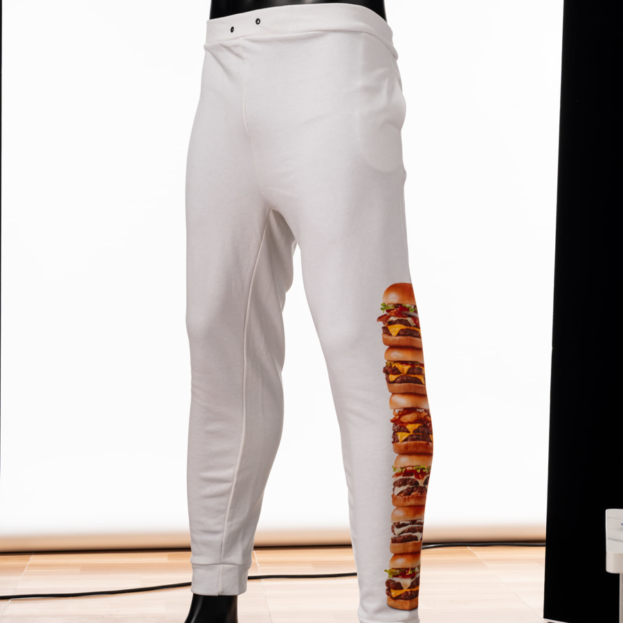 Unisex & Kids' Digital Printed 310G Cotton Sweatpants