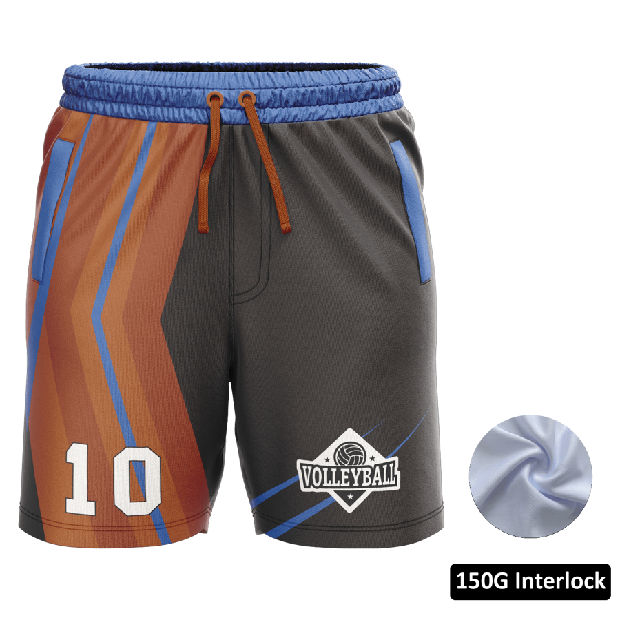 Men's & Kids' Sublimation Standard Length Training Shorts w/ Pockets