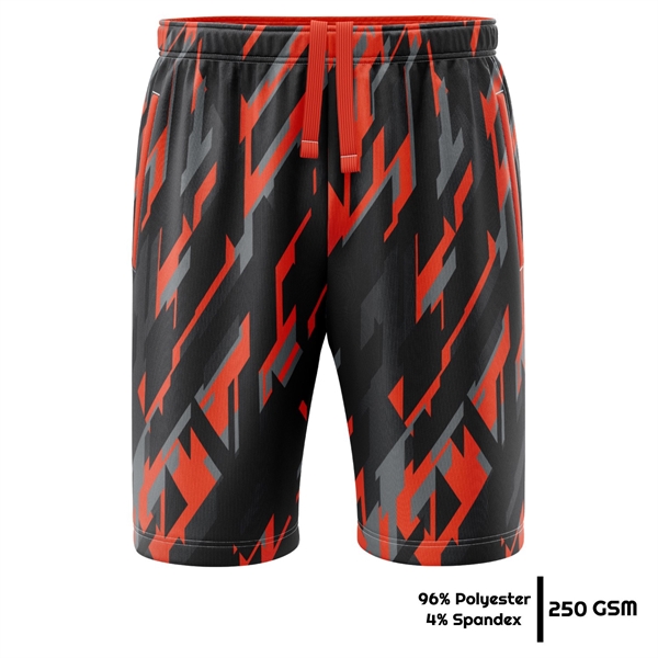 Unisex & Kids' Sublimation 250G Lightweight Sweat Shorts