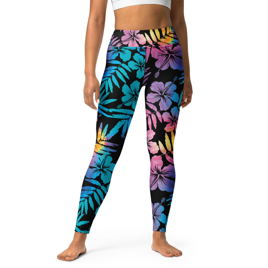 Women's High Quality Sublimation Yoga Capri Pants - 250 gsm