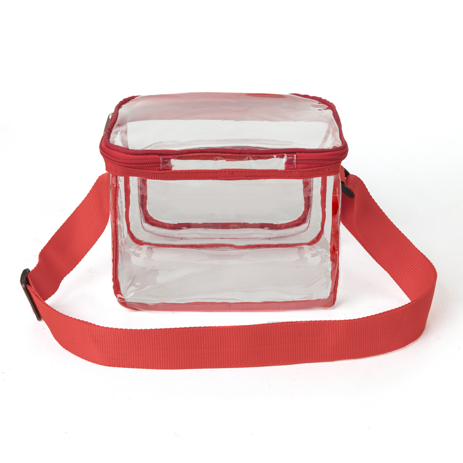 Clear red back