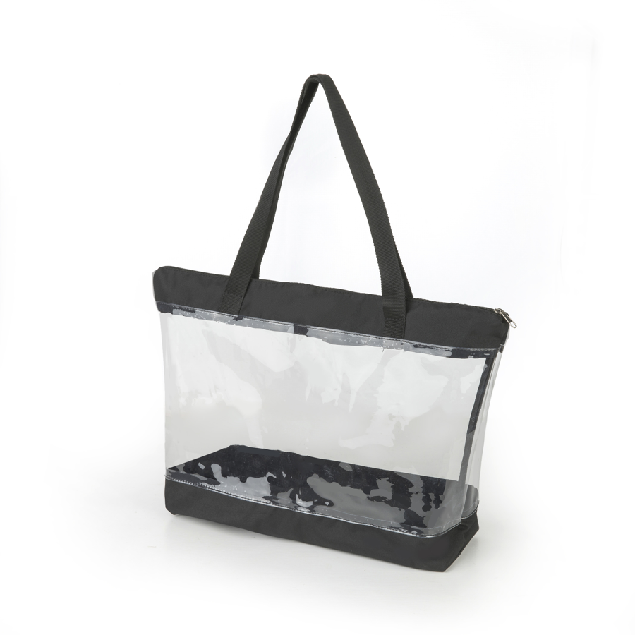 ClearPass Zipper Tote Bag w/ Pockets