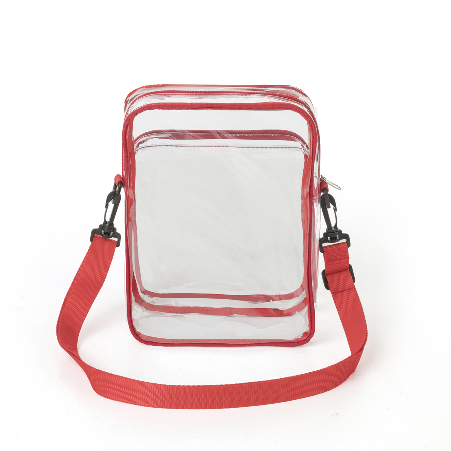 Clear red back