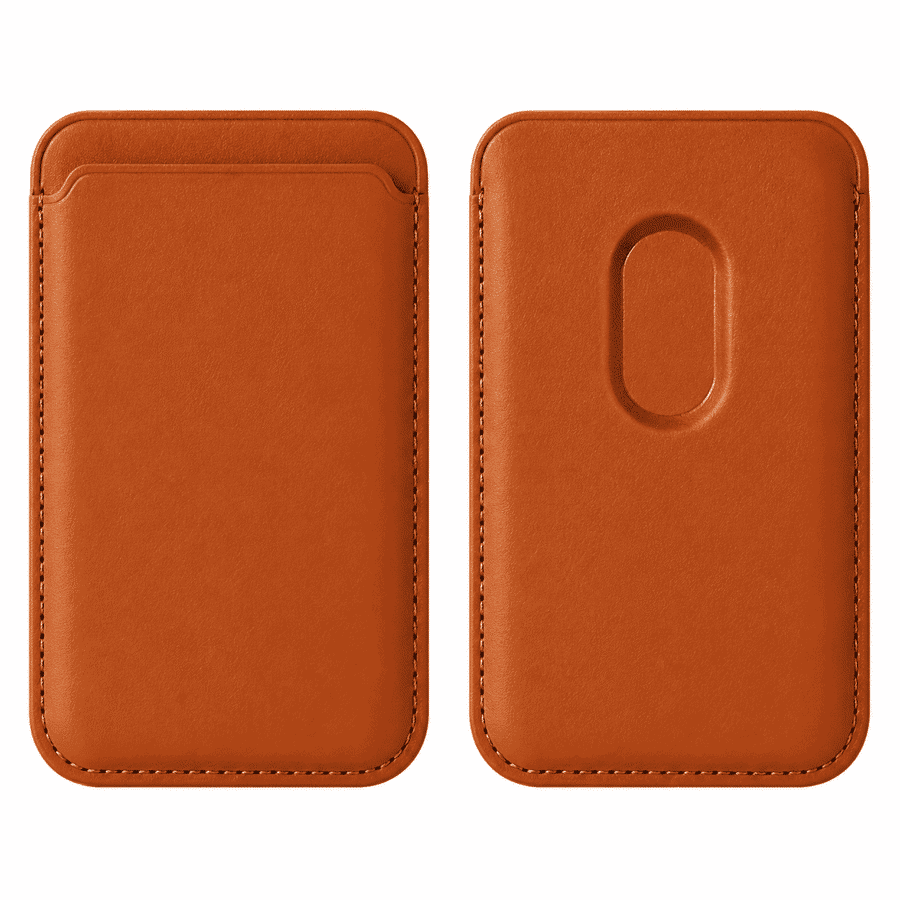 PU Leather MagSafe Wallet w/ Card Holder