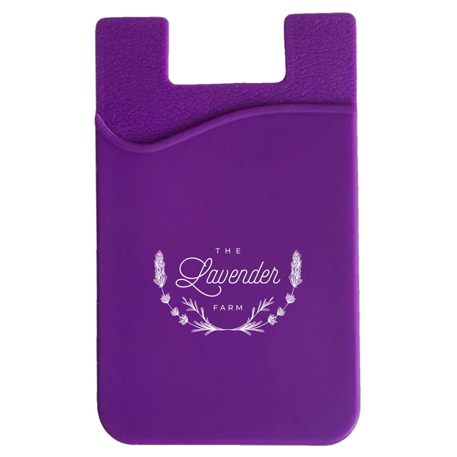 Sillicone Phone Wallet Sleeve with Adhesive Back