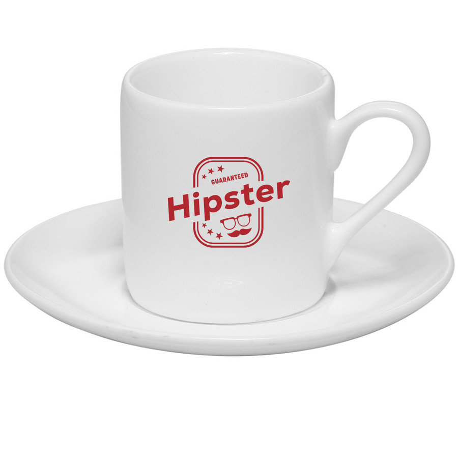 3 oz. Set Espresso Cups with Saucers