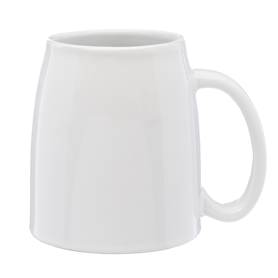 18 oz. Inverted Ceramic Personalized Mug