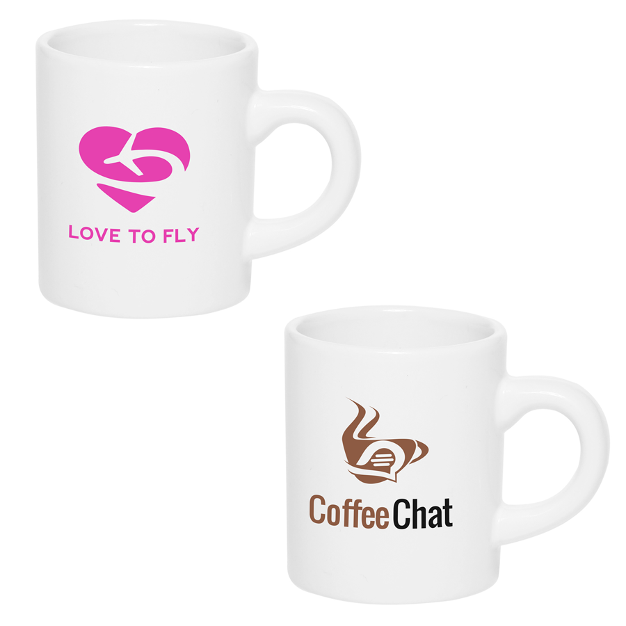 Mini Ceramic Stoneware Coffee Mugs