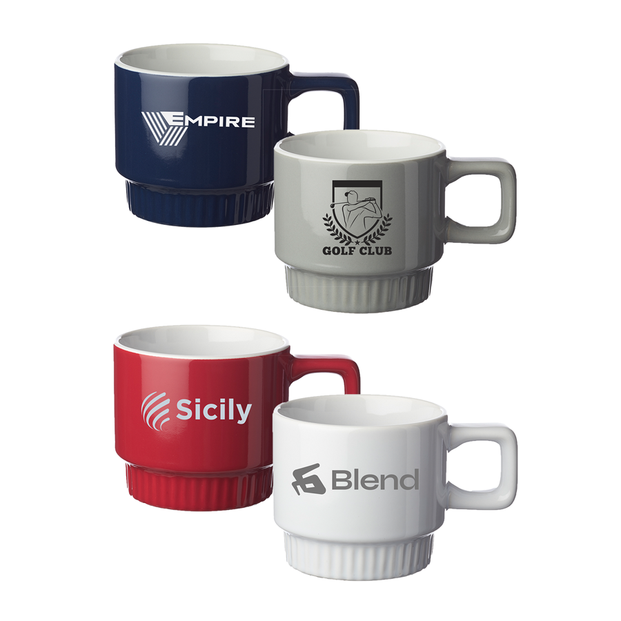 10 oz Nesting Ceramic Beverage Cup