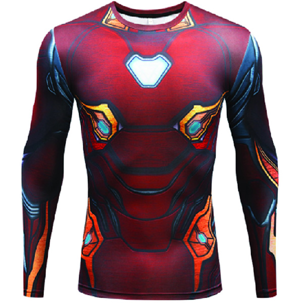 Men's Sublimation Long Sleeve Compression T-Shirt