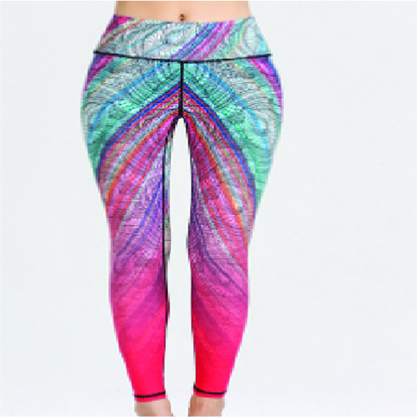 Women's Sublimation Compression Tights - 180G Poly Spandex