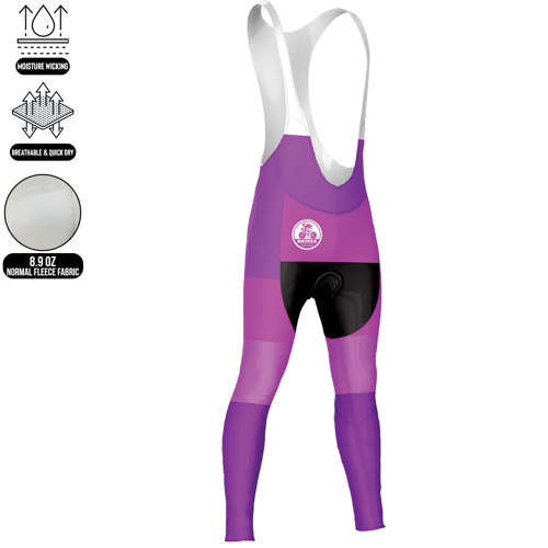 Unisex Sublimation Cycling Bib Tights