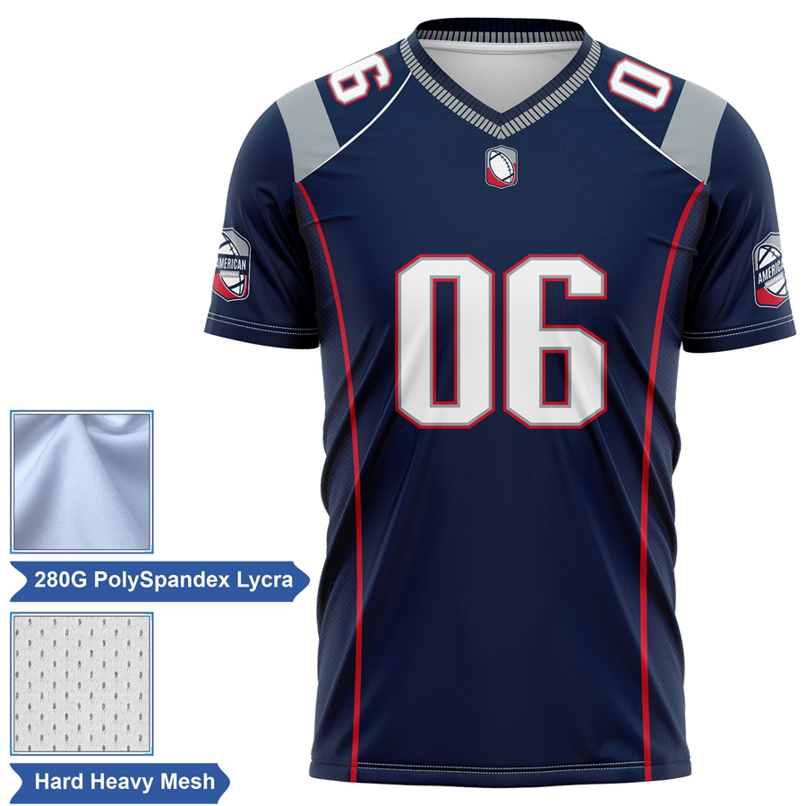 Men's & Kids Premium Sub Football Fanwear Jersey w/ Shoulder