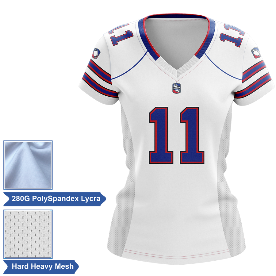 Women's Premium Sub Football Fanwear Jersey w/ Shoulder