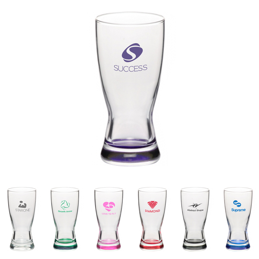 Classic Hourglass Pilsner Drinking Glass, 10 oz.