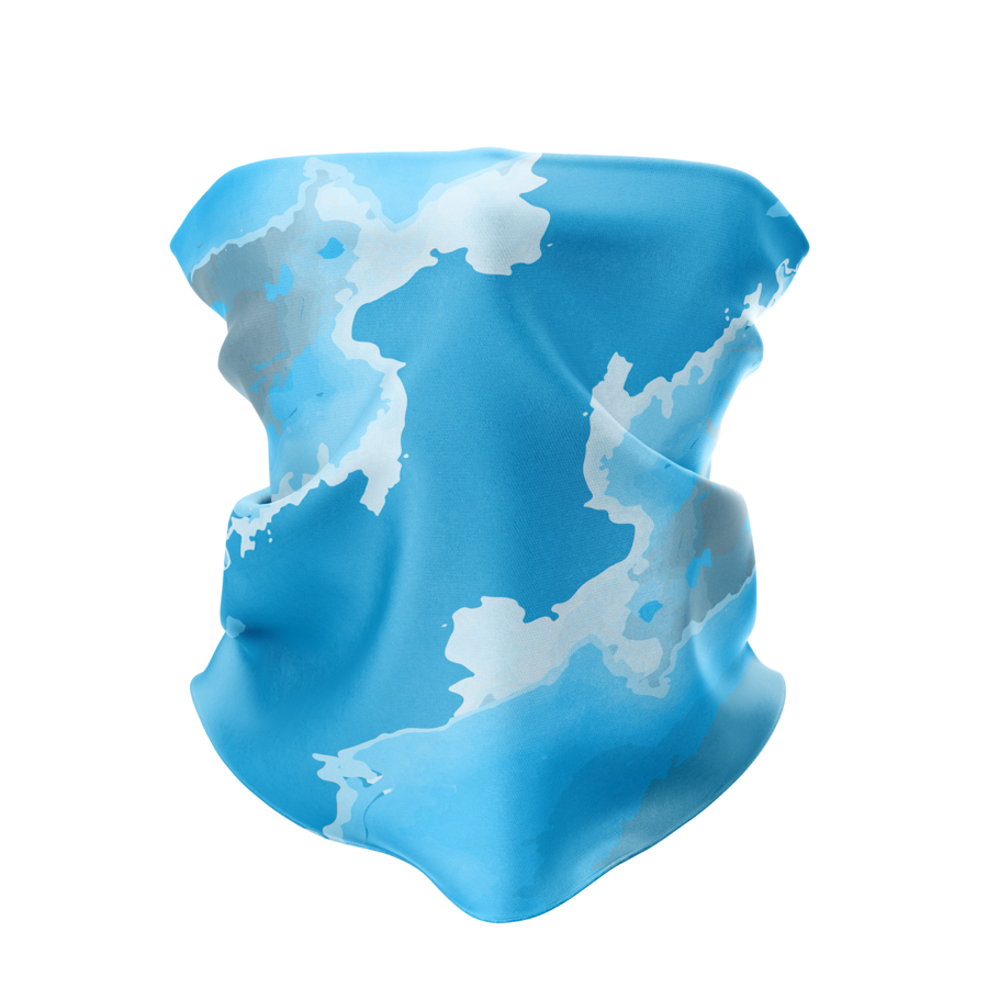 Seamless Sublimation Neck Gaiter - UPF PolySpandex