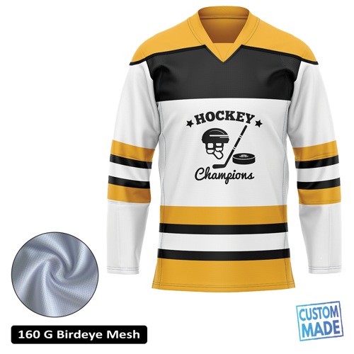 Premium Sublimation Ice Hockey Jersey - Birdseye - Men, Kids