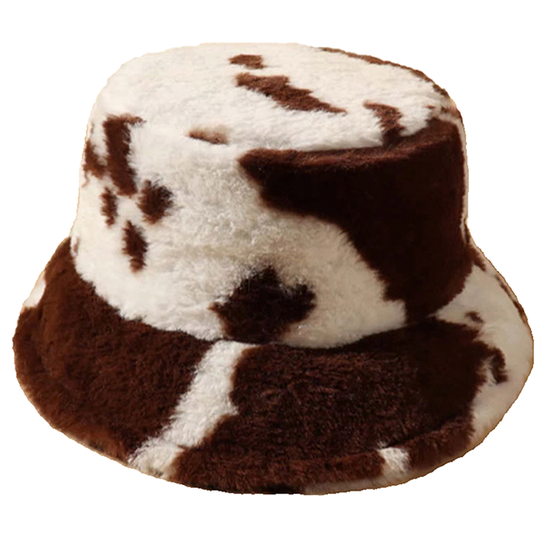 Brown and white