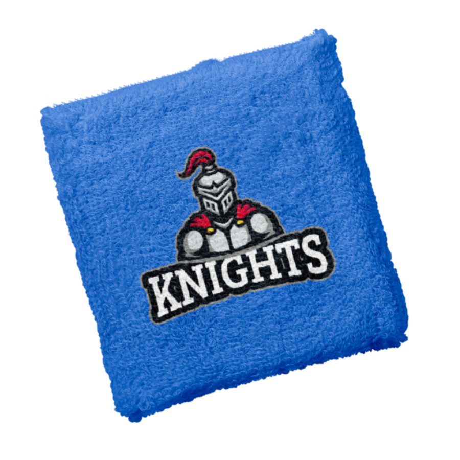 Sports Wristband with Custom Embroidery