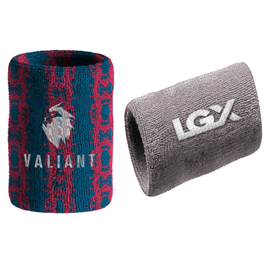 Solid color Stretch Wristband / Embroidery Logo