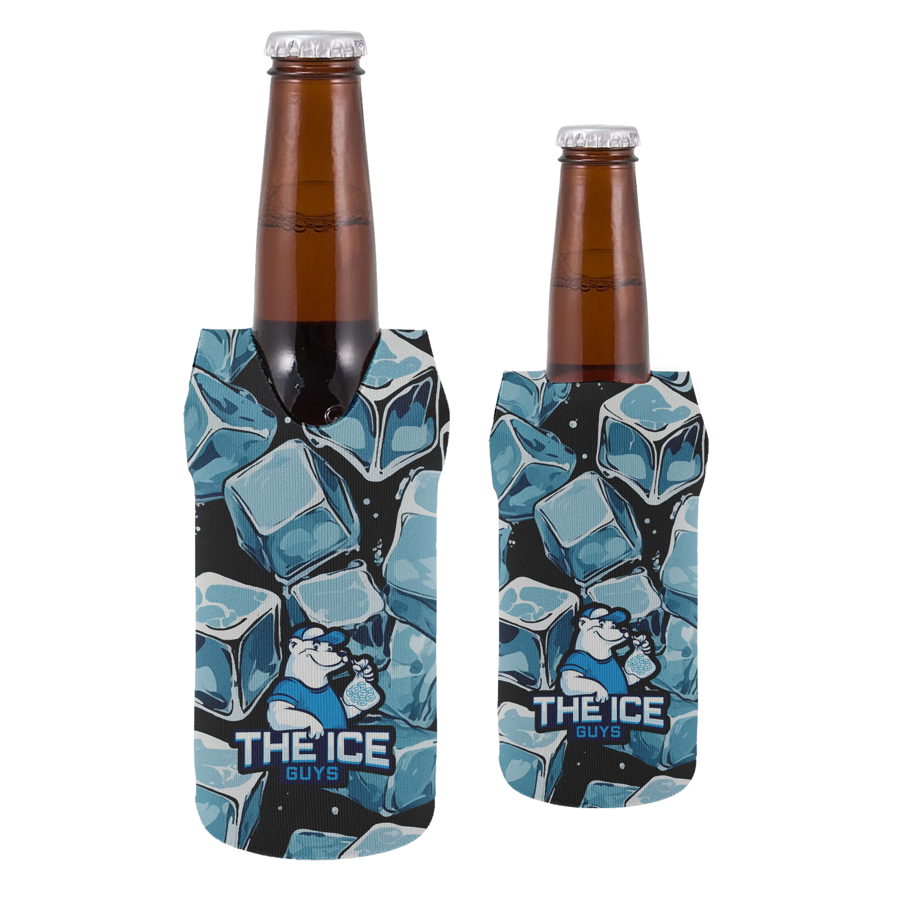 Sublimation Vest Shaped Collapsible 12 Oz Bottle Kooler - 3mm Neoprene