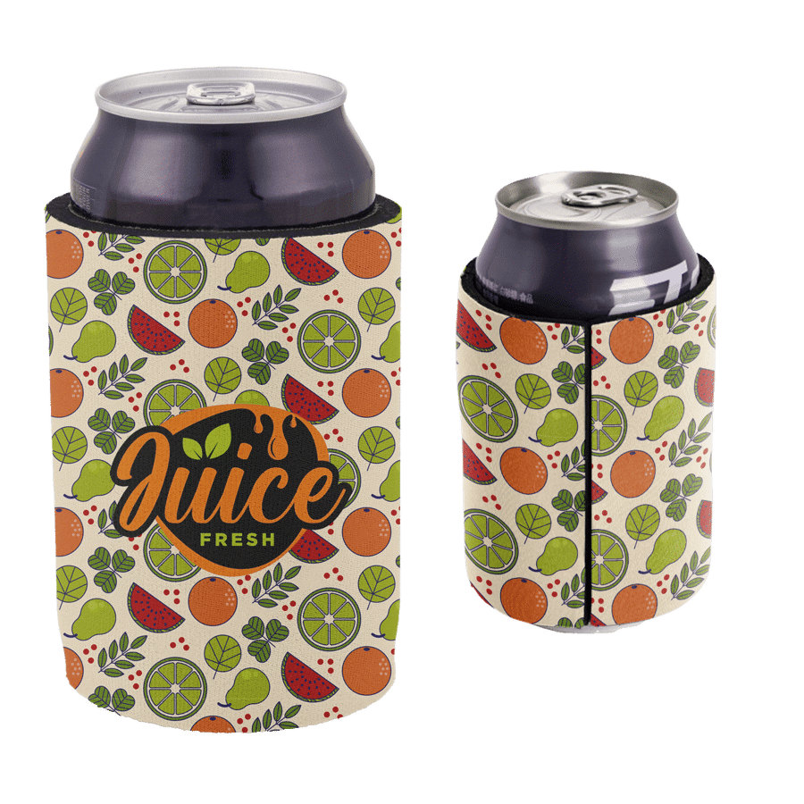 Sublimation 12 Oz Slap Wrap Can Kooler - 3mm Neoprene