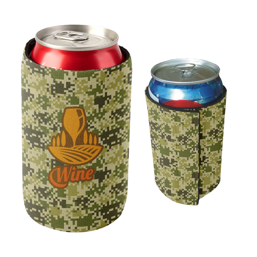 Sublimation 12 Oz Hook Loop Closure Can Kooler - 3mm