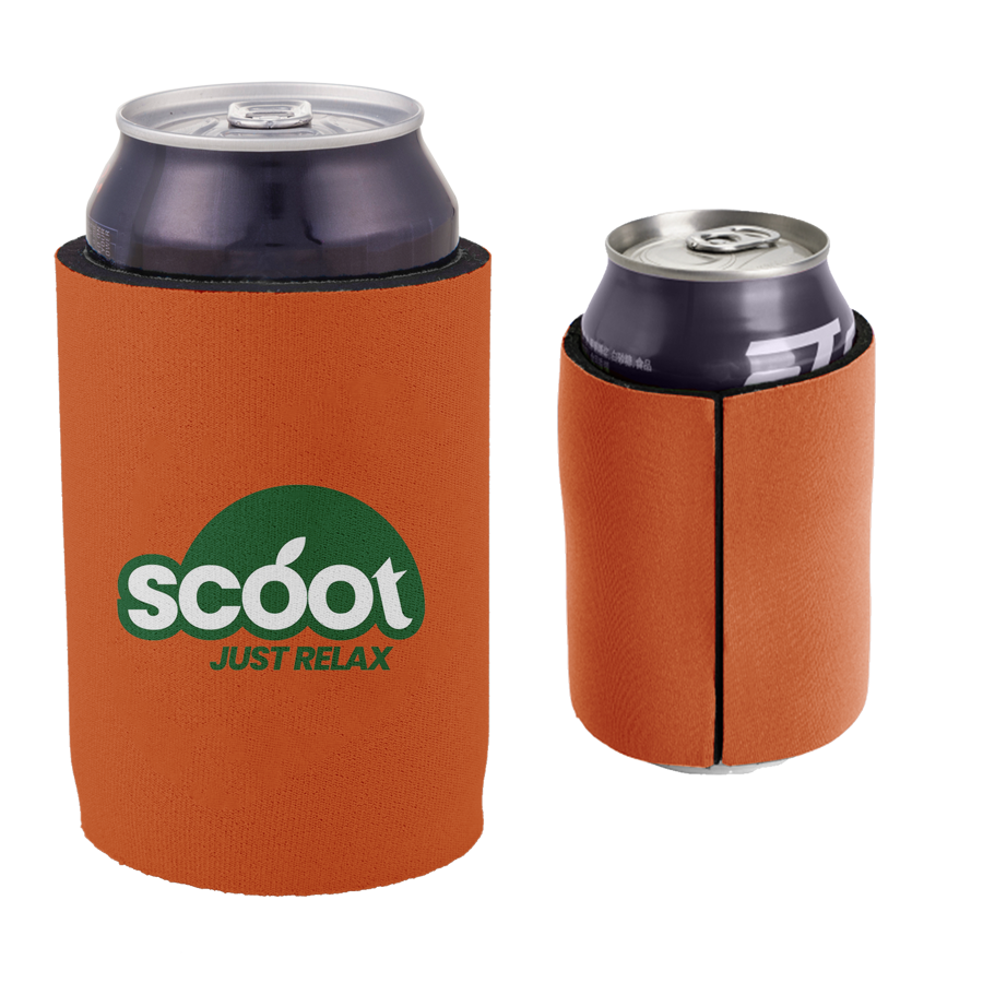 12 Oz Slap Wrap Can Kooler w/ Custom Logo - 3mm Neoprene