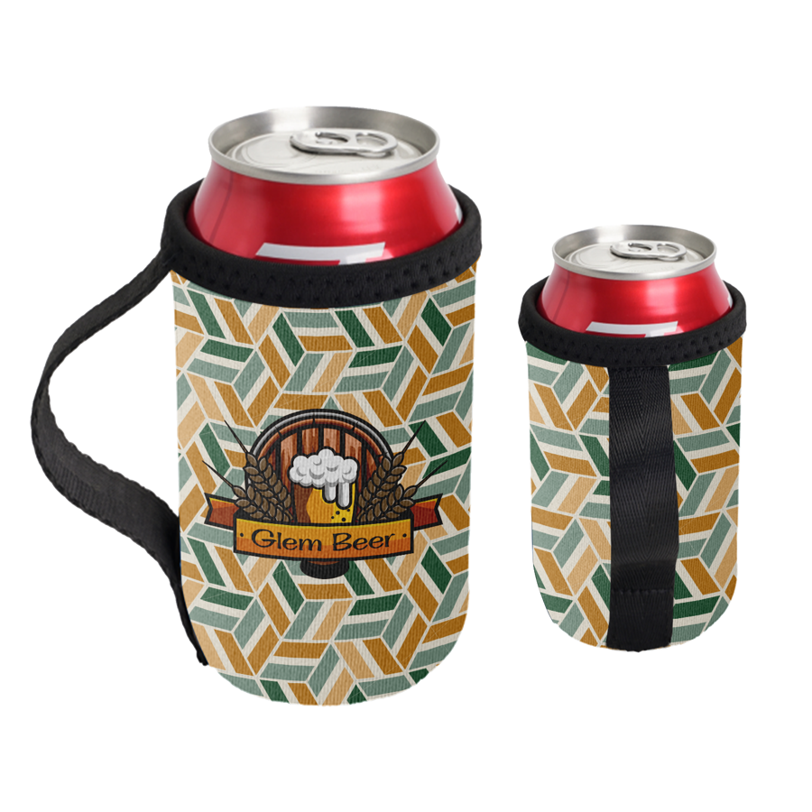 Sublimation 12 Oz Can Kooler with Handle - 3mm Neoprene