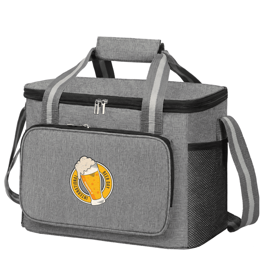 Custom Insulated Cooler Lunch Bag - Oxford - 12.25"x7.5"x9"