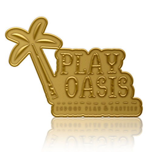 Die Struck Solid Brass Lapel Pin