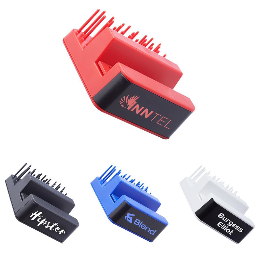 Lit Logo Phone Stand with Auto-Sensing Light