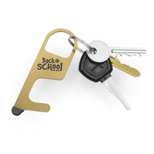 Matt Gold Door Opener with Laser Engraving Customizer