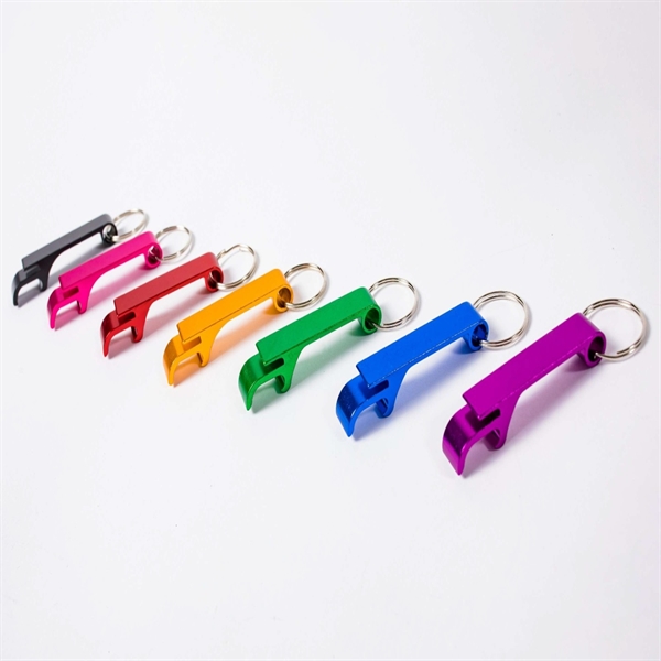 Aluminum Beverage Wrench Keychain