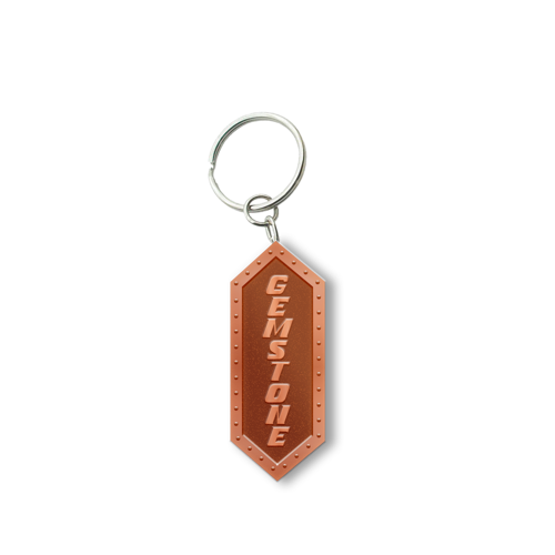 Customized Solid Iron Keychain with Antique Copper Plating