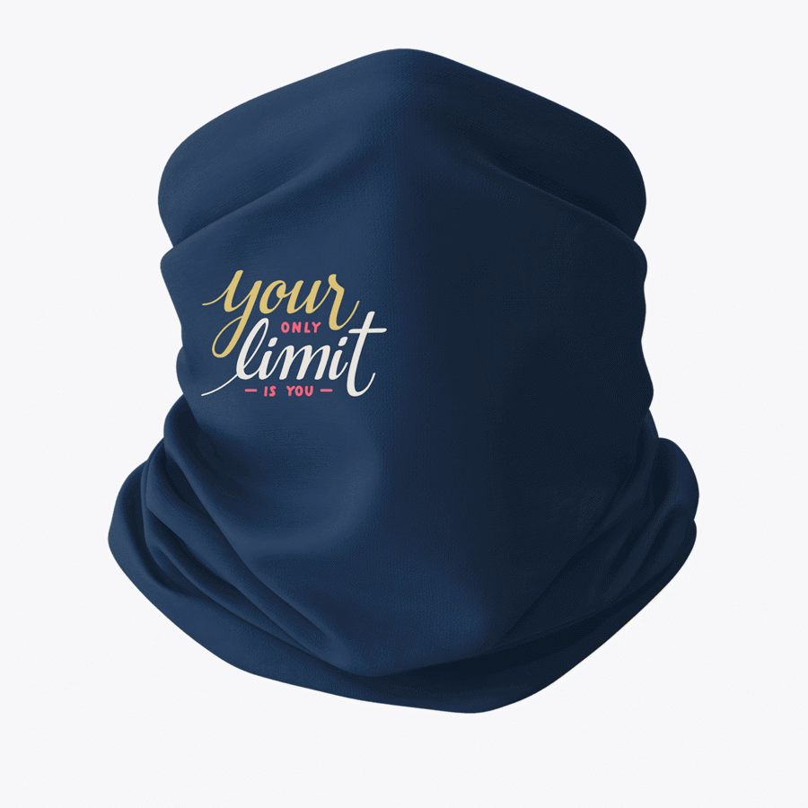 Adult Sublimation Double Layer Gaiter - 9.8" x 19"
