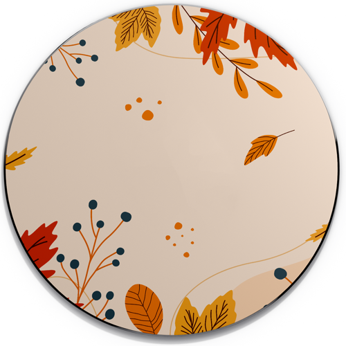 Full Sublimation Neoprene Round Mouse Pad