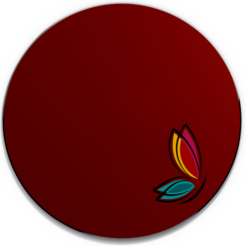 Single Color Screen Print Neoprene Round Mouse Pad