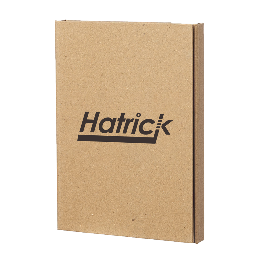 Edina Paper Notebook with Built-in Desk Essentials