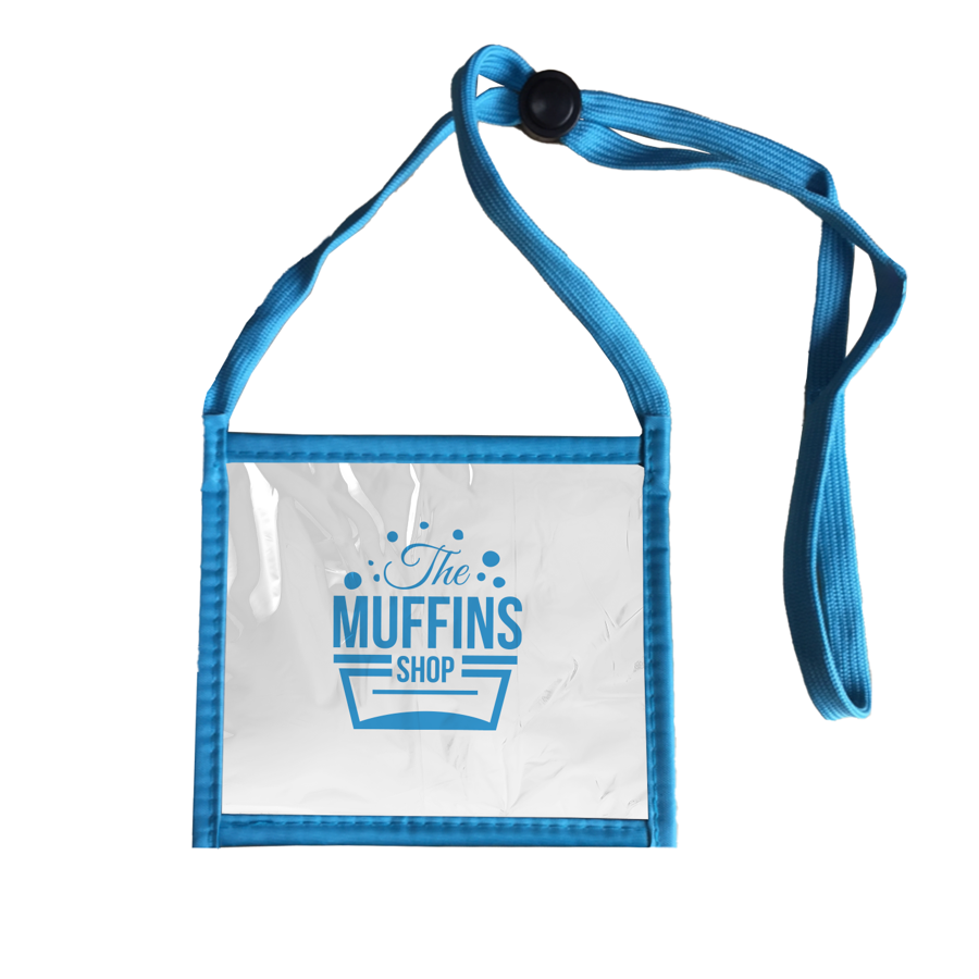 Adjustable Lanyard Neck Wallet - 4.50" x 5.25"