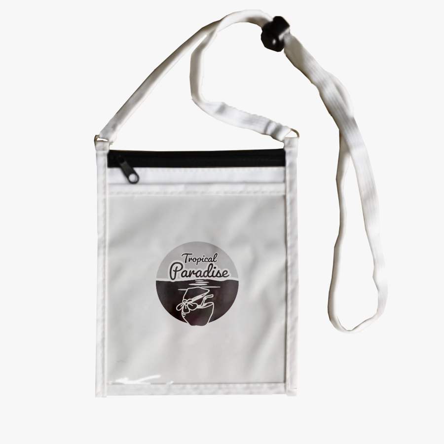 Adjustable Lanyard Neck Wallet - 6.75" x 5.25"