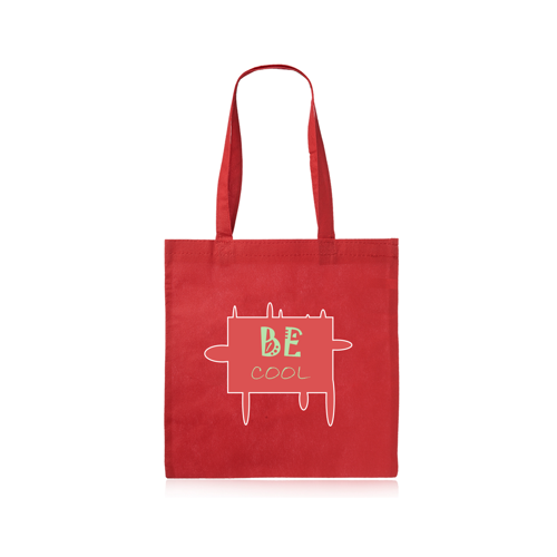 Non-Woven Polypropylene Tote - 13.5"W x 14.5"H